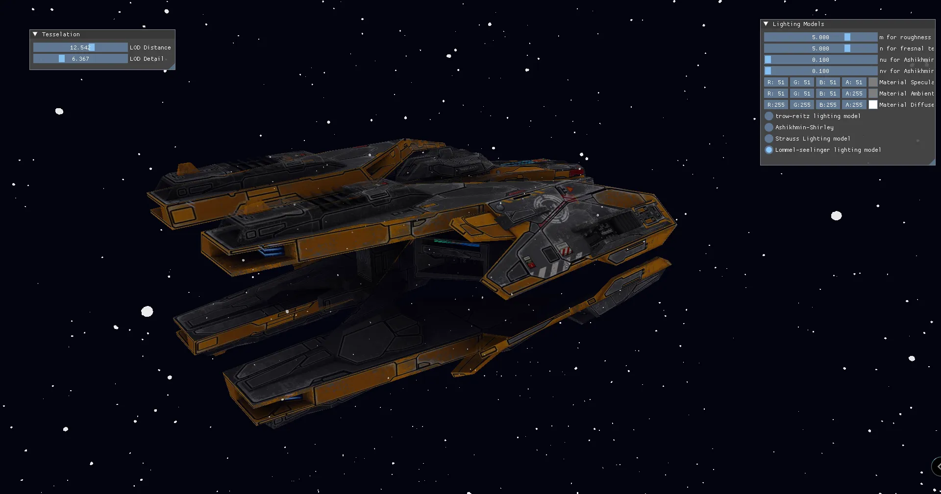 Screenshot of the Vulkan Renderer
